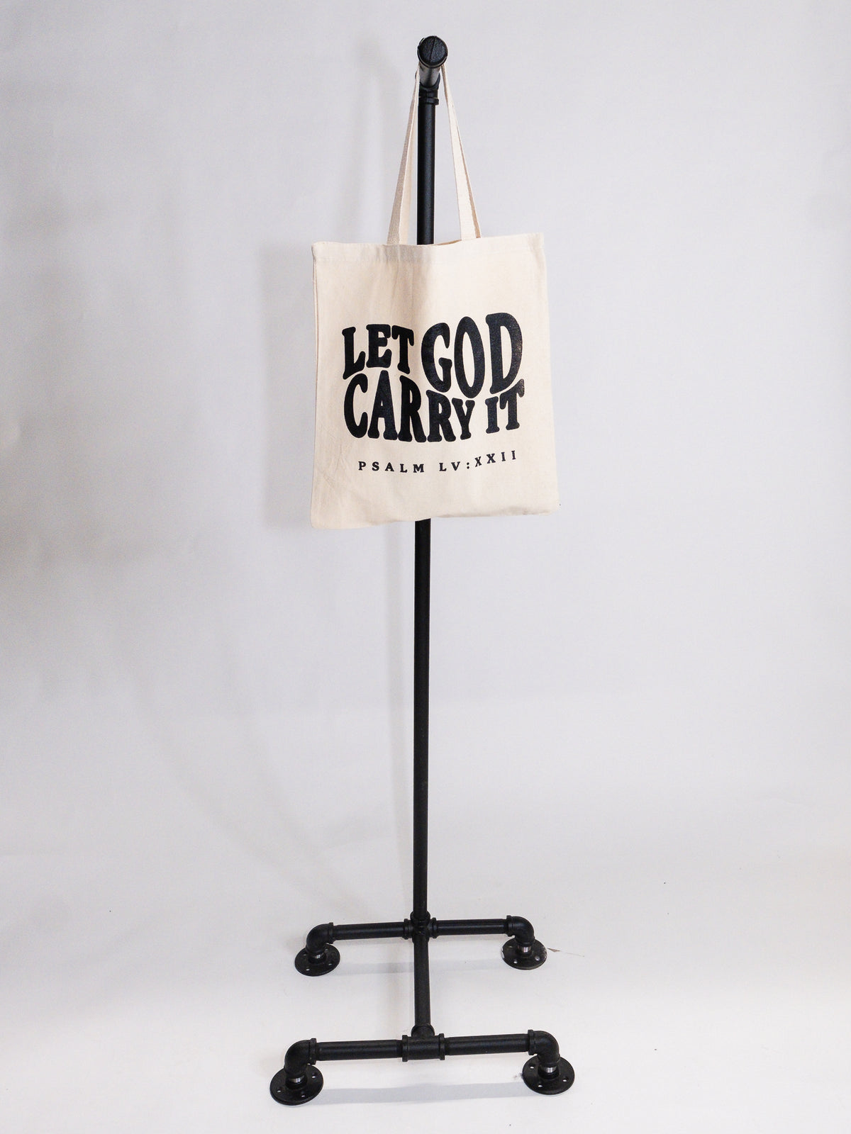 LET GOD CARRY IT TOTE