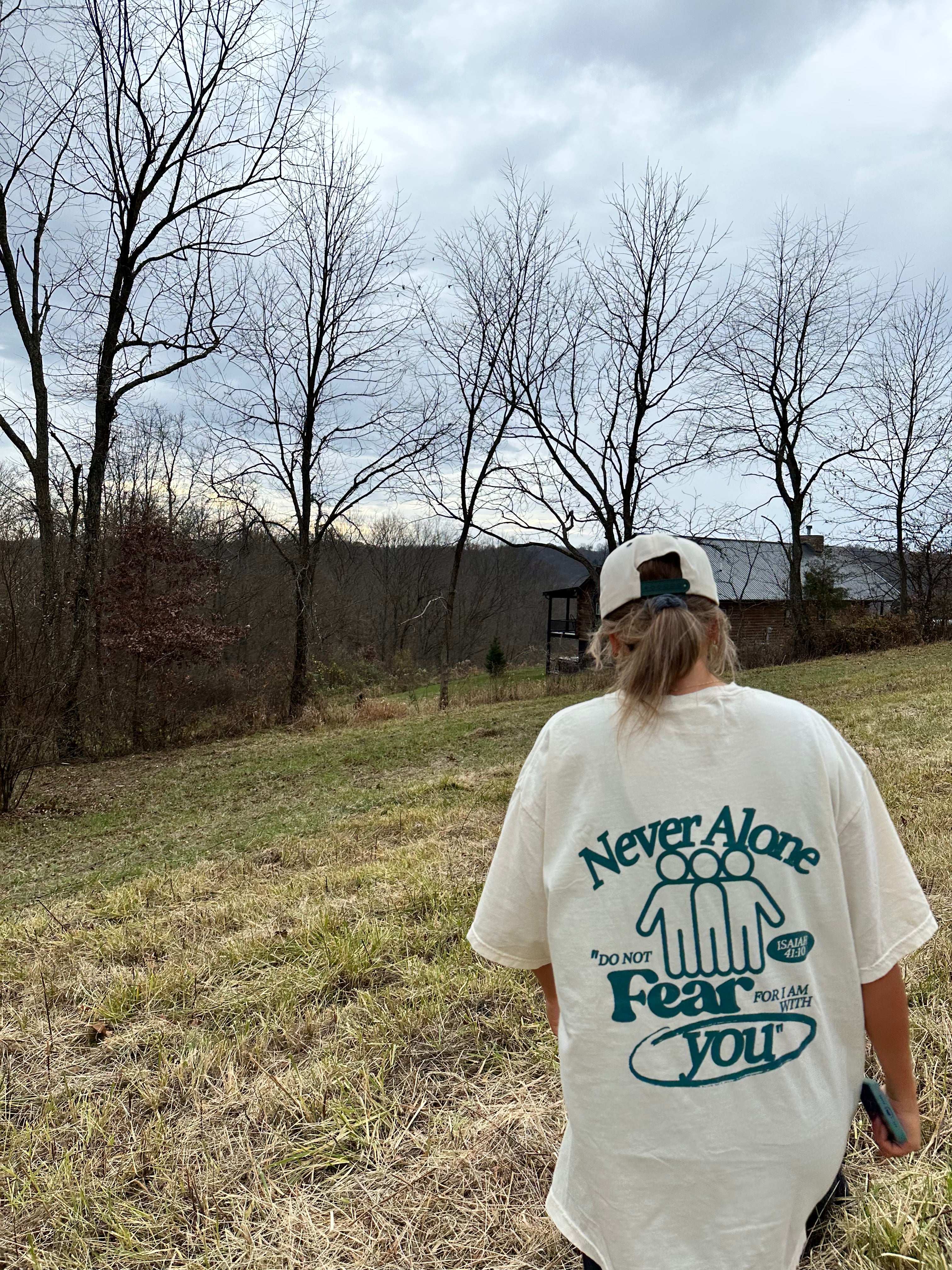 NEVER ALONE TEE