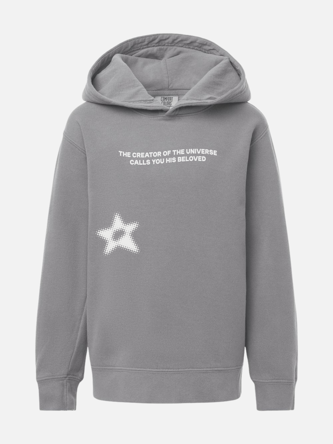 HIS BELOVED YOUTH HOODIE GRAY