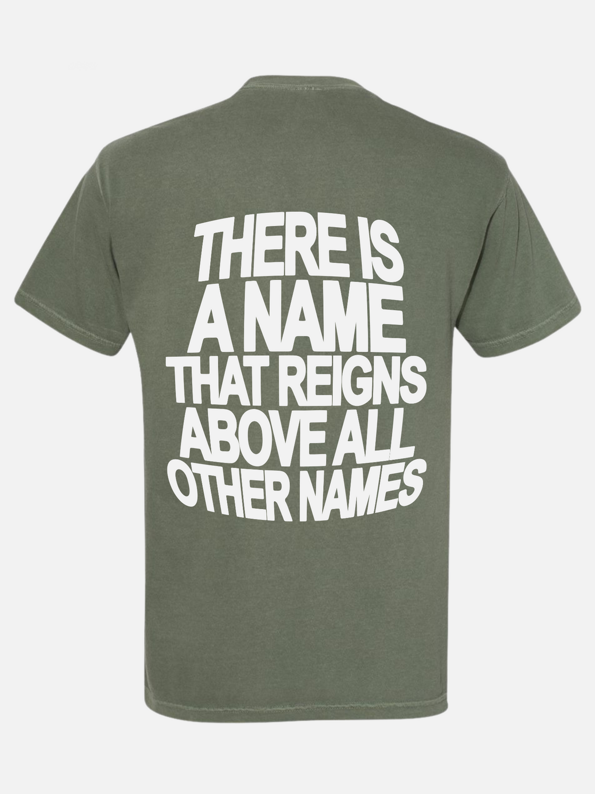 JESUS IS KING TEE GREEN