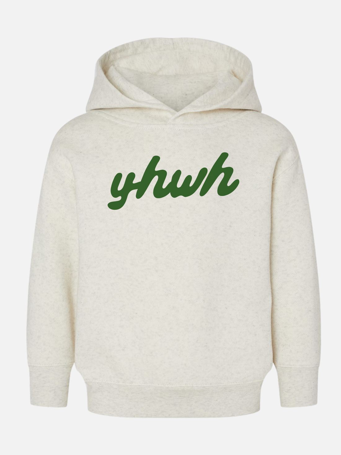 YHWH YOUTH HOODIE NATURAL