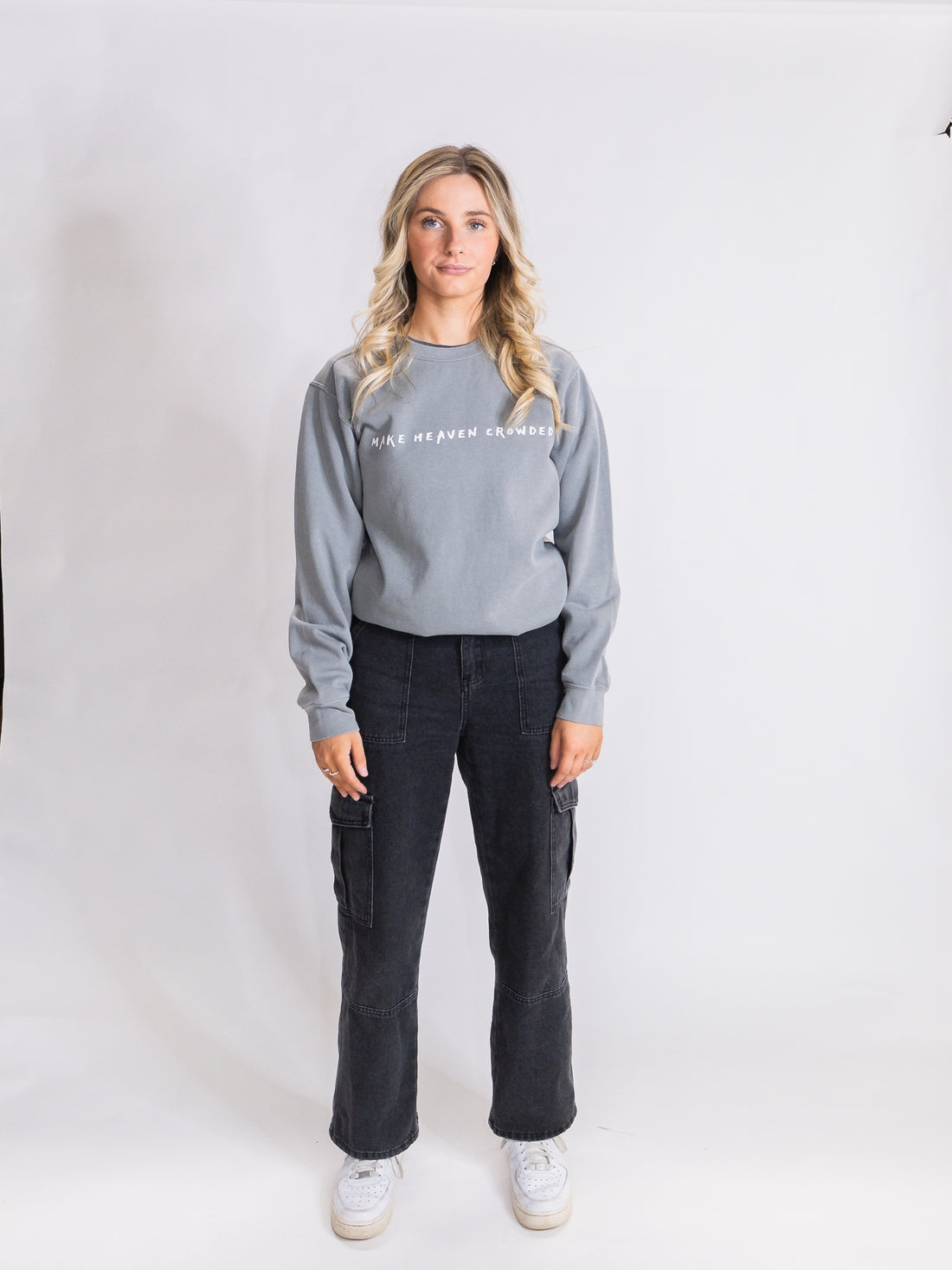 MAKE HEAVEN CROWDED CREWNECK