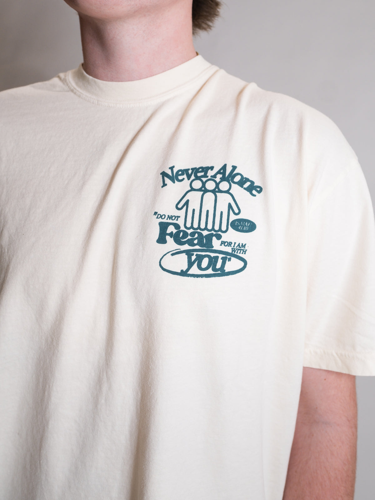 NEVER ALONE TEE