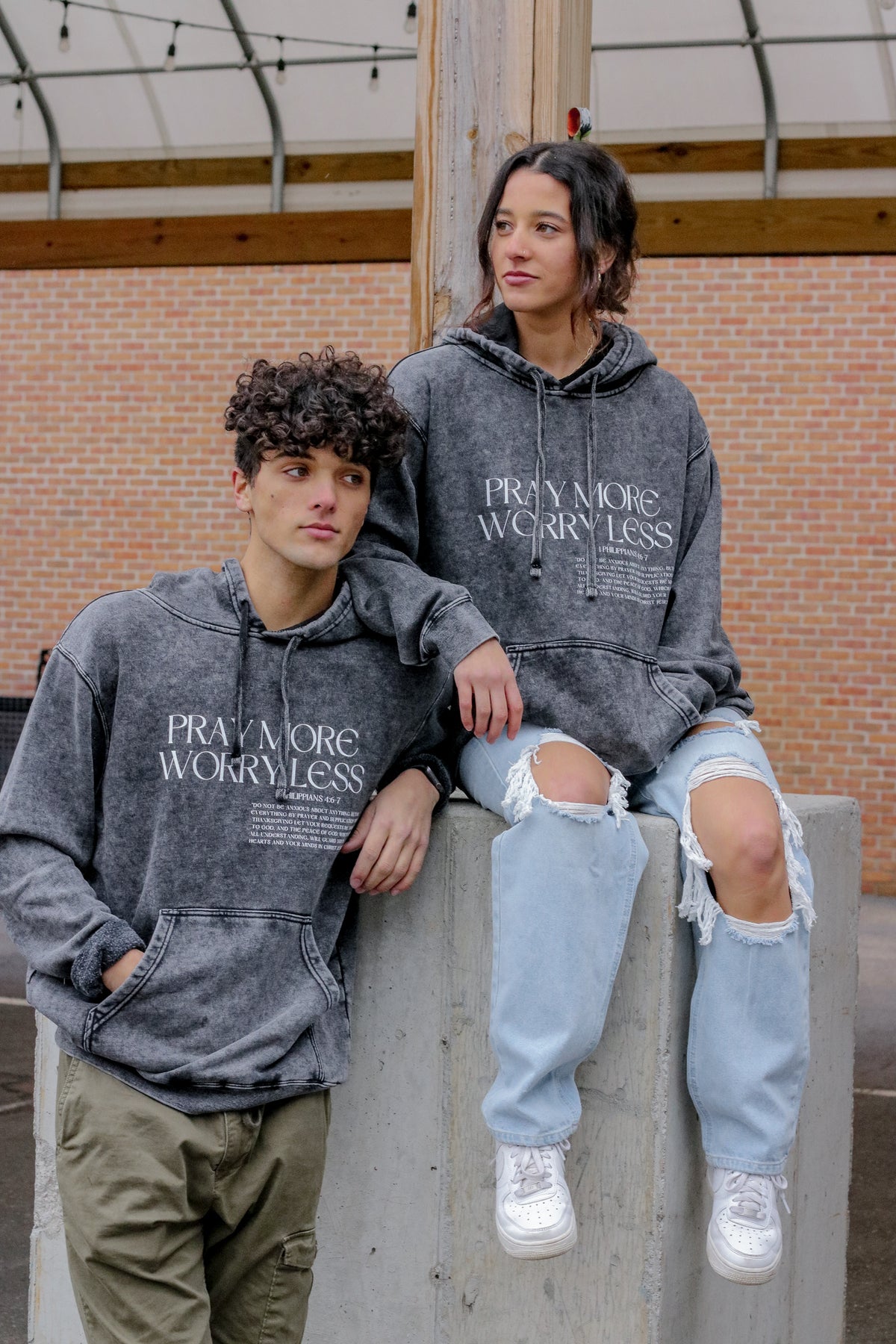 PRAY MORE WORRY LESS HOODIE