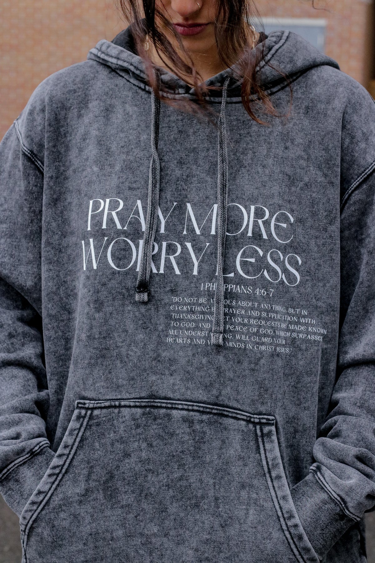 PRAY MORE WORRY LESS HOODIE
